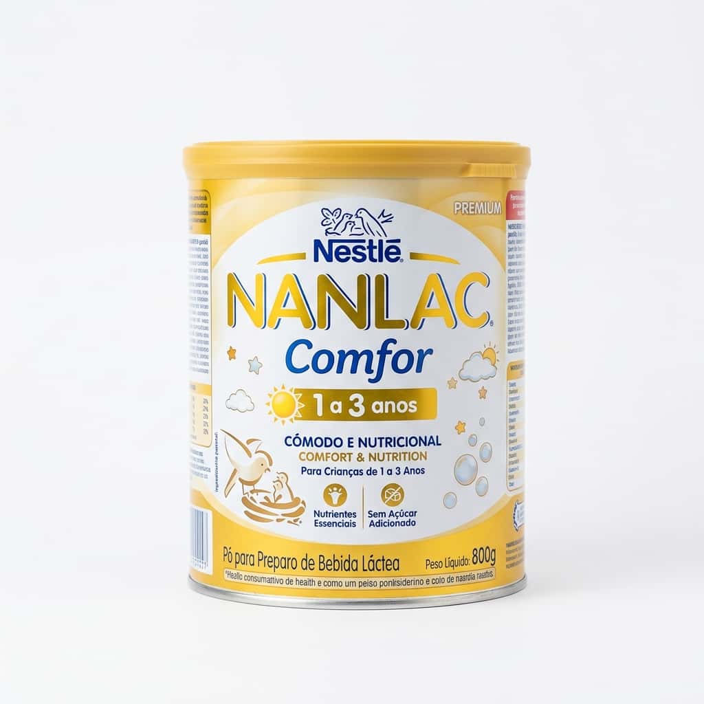 Fórmula Infantil Nanlac Comfor Nestlé 1 a 3 anos